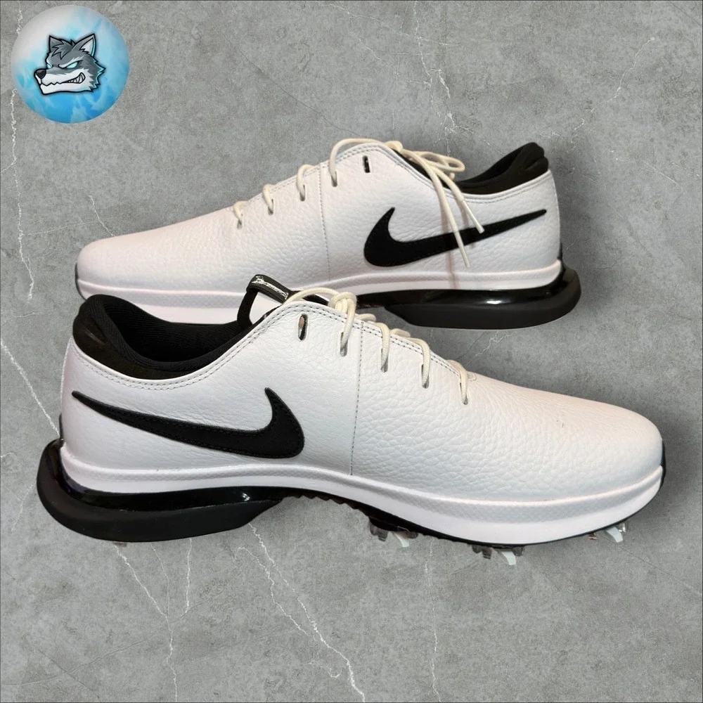 Nike Air Zoom Victory Tour 3 Golf White Black Men's sz 7 Spikes DV6798-103
